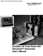 Lift Truck Scale with SimulCast user